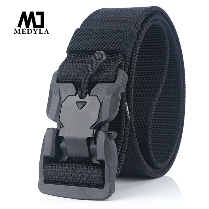 Ремень MEDYLA в стиле милитари мужской тактический тренировочный пояс армии США