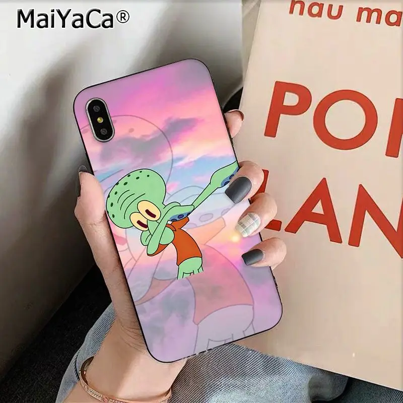 MaiYaCa милый мультфильм кальмарные щупальца ТПУ силиконовый чехол для телефона Apple iphone 11 pro 8 7 66S Plus X XS MAX 5s SE XR