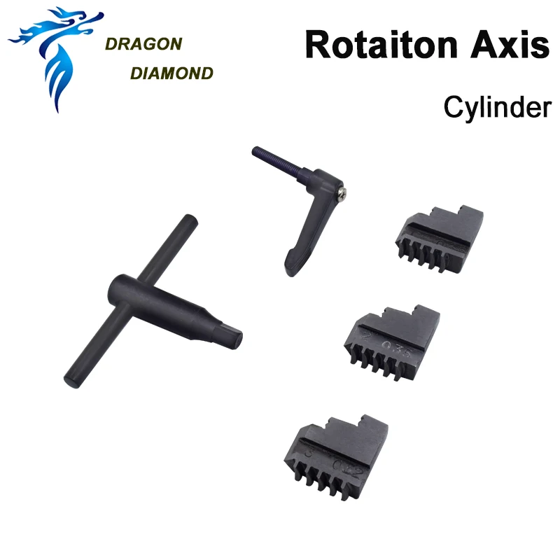Роторное гравировальное приспособление DRAGON DIAMOND вращающаяся ось с роликами