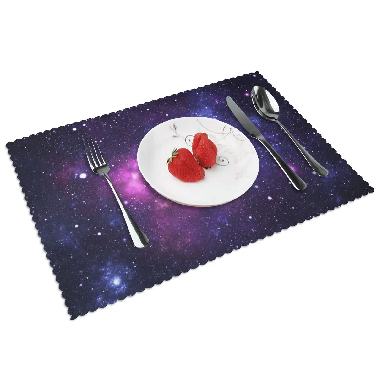 

Galaxy Waterproof Mats Non-Slip Tableware Bowl Pads Drink Cup Coasters Party Supplies