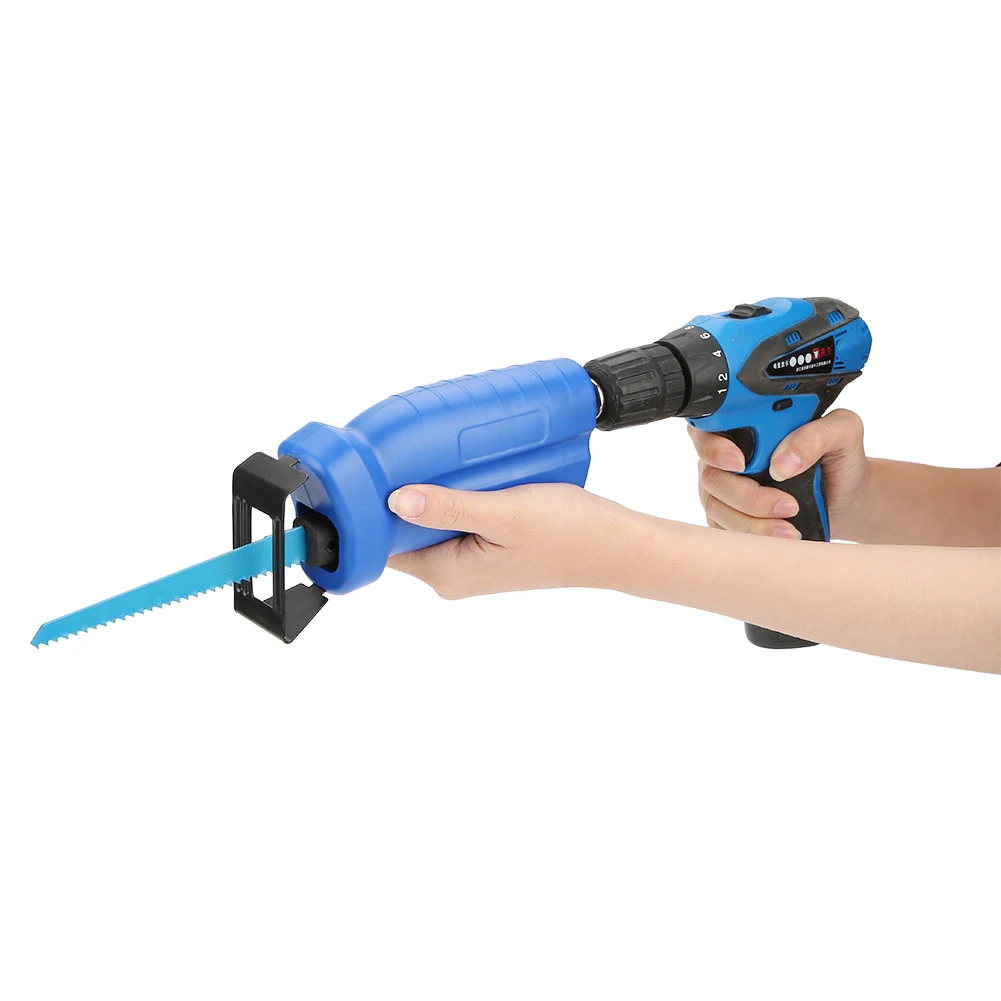 

Portable Electric Drill Reciprocating Saw Adapter Set Changed Electric Drill Into Reciprocating Electric Saw Power Tool