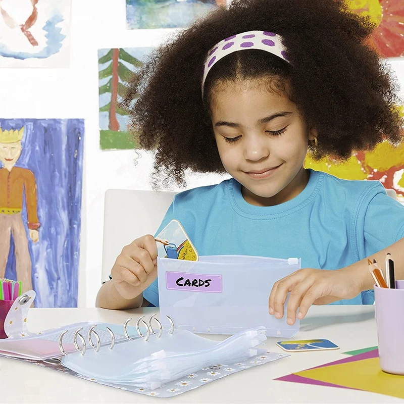 

Star A6 Binder Sleeve, for Budgeting, Binder Pocket Cash Envelope Wallet, Budget Planning Notepad, Cash Envelope Binder