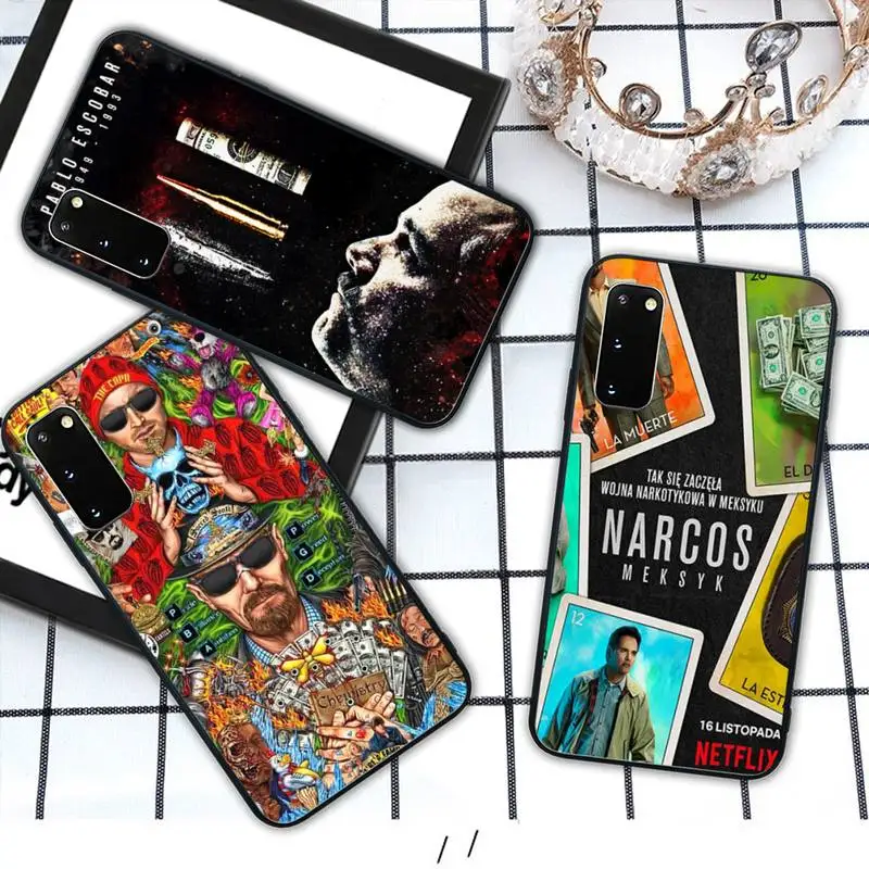 Новинка чехол для телефона Narcos TV series с Пабло Эскобаром Samsung galaxy s6 s7 edge s8 s9 s10 lite s20