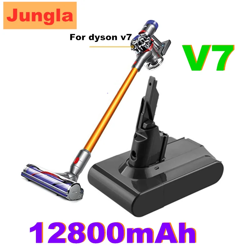 Оригинальный 21 6 V 12800 мА/ч литий ионный аккумулятор V7 12.8Ah батареи для Dyson