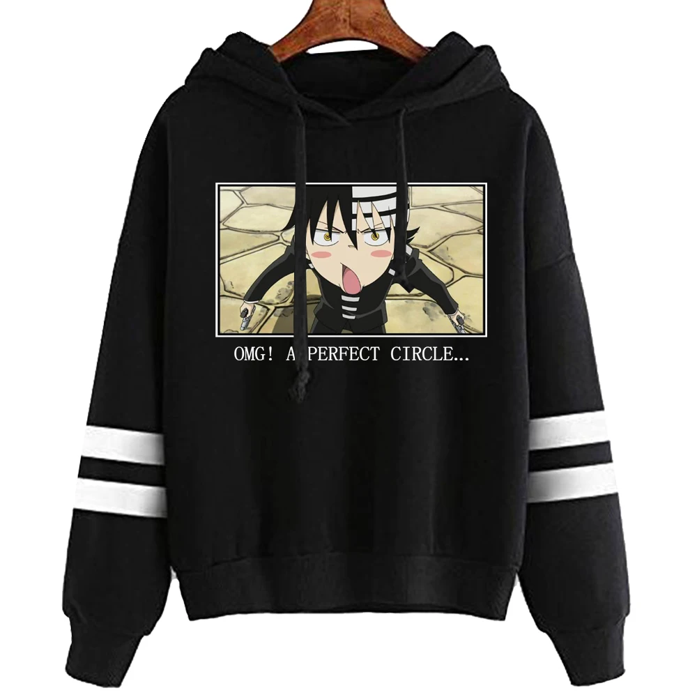 

Забавные толстовки с капюшоном для Пожирателей, свитшоты в японском стиле с аниме, уличная одежда для женщин и мужчин