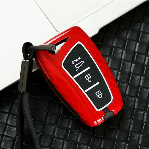

Car Smart Remote Key Fob Case For Santa Fe Grand Equus Genesis 3 4 Buttons Home Keychain Case Key Holders Housekeeper