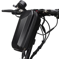 2l electric scooter handle bar bag skateboard front pouch biking waterproof eva hard case portable dustproof cycling parts