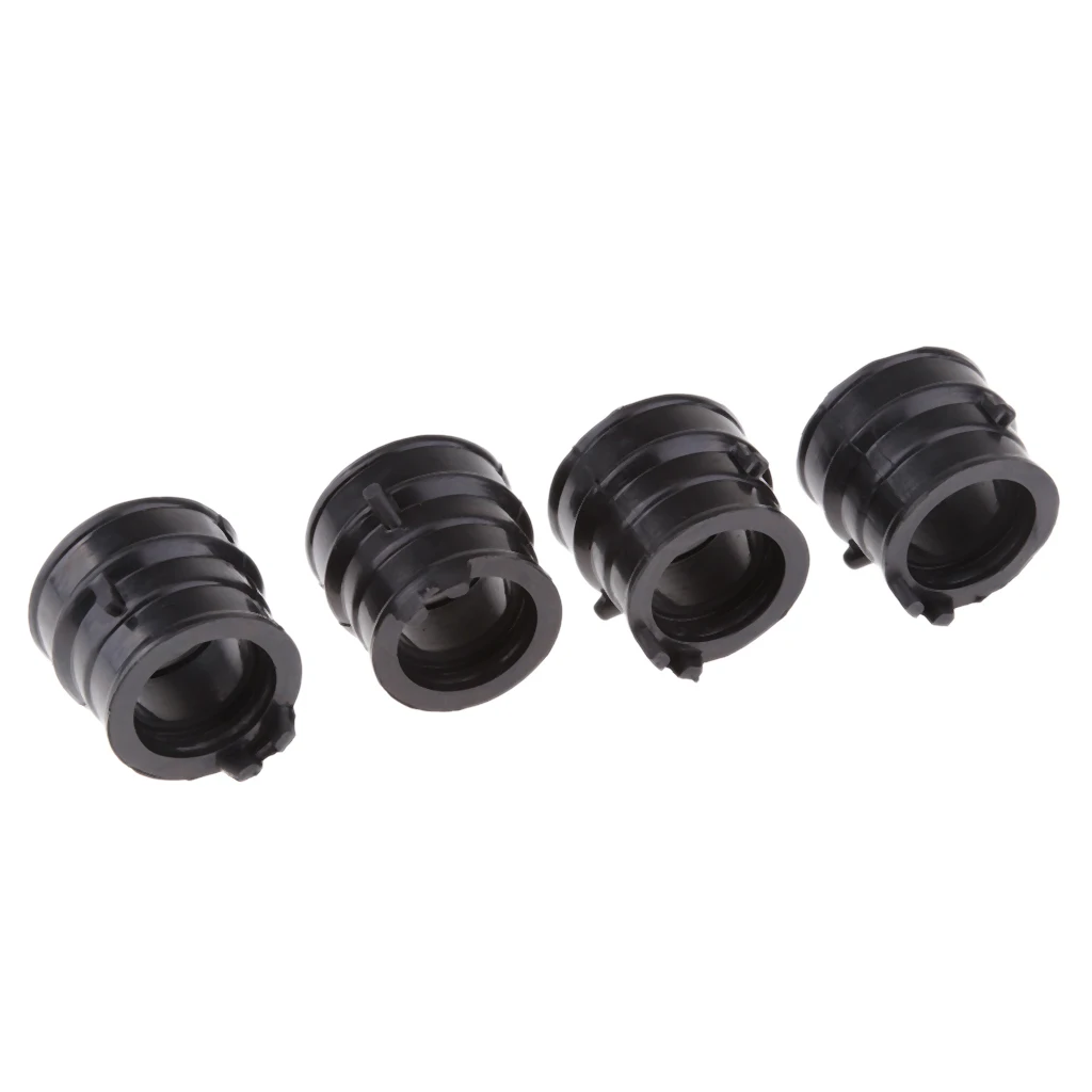 

4 Pcs Intake Carburetor Adapter Interface Insulator Glue for Honda CBR250