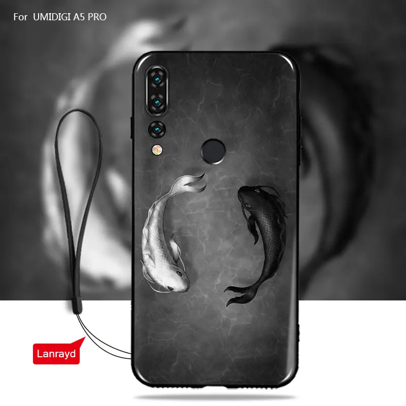 Деревянный чехол для UMIDIGI A5 PRO мягкий силиконовый из ТПУ A5PRO A 5 Pro Funda Coque Мягкий