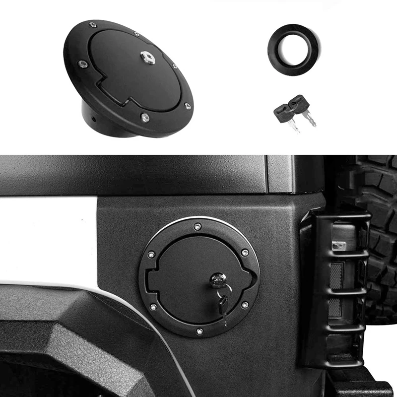 Крышка для бензинового бака с замком Jeep Wrangler JK 07-18 | Автомобили и мотоциклы