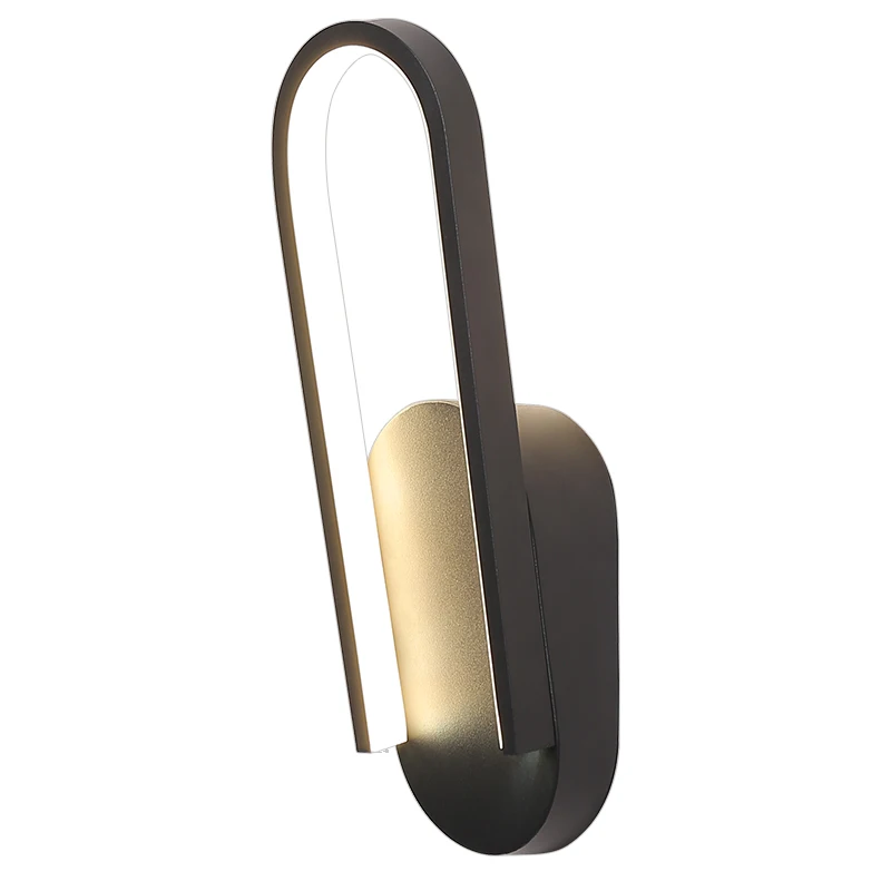 

Modern Led Wall lamp For Living Room Beside Room Bedroom Corridor white/black frame LED Sconce Wall Lamp dero
