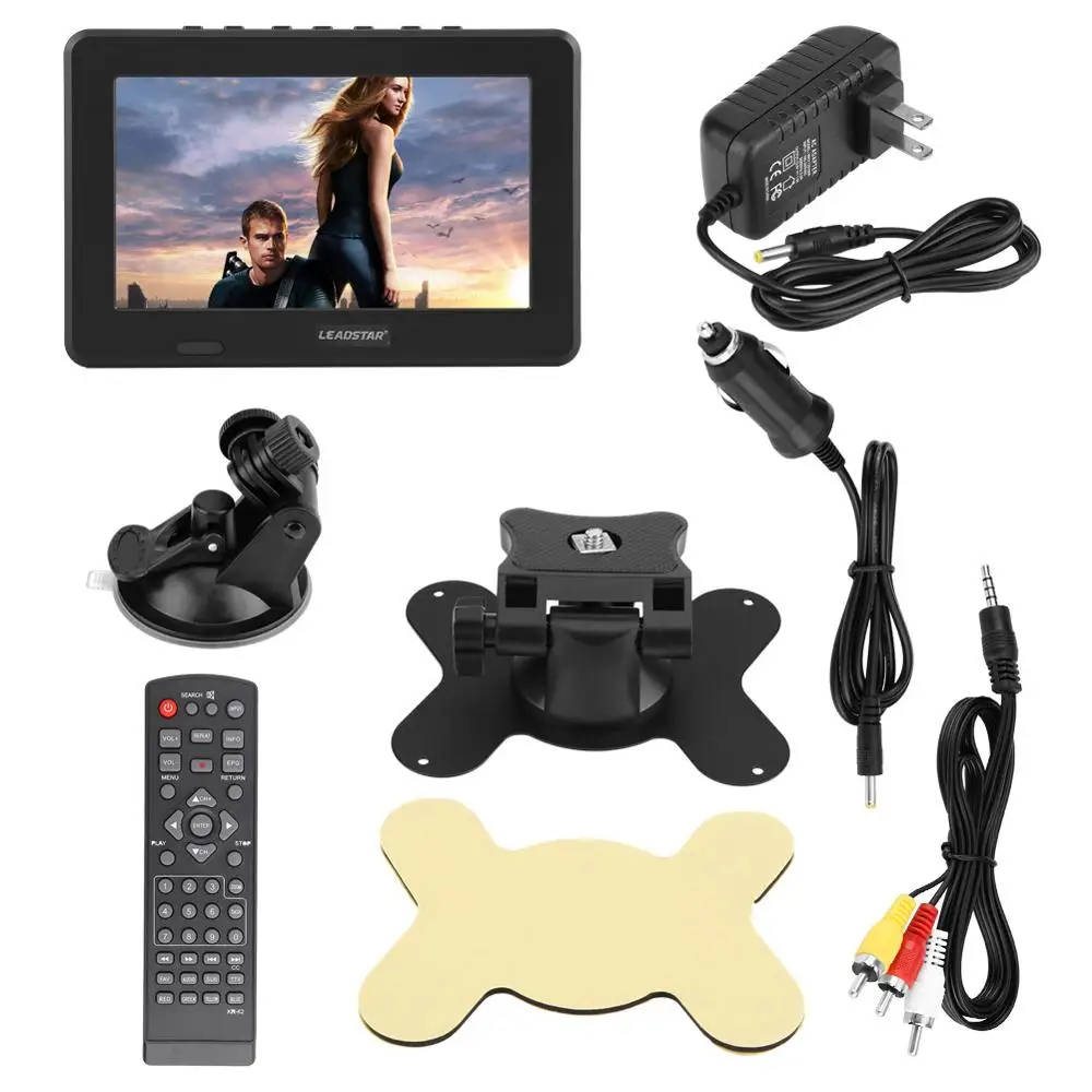 

LEADSTAR ATSC Car Digital TV FM Radio 10in 1080P Stereo High Sensitivity Digital TV television smart tv led tv Portable Digital