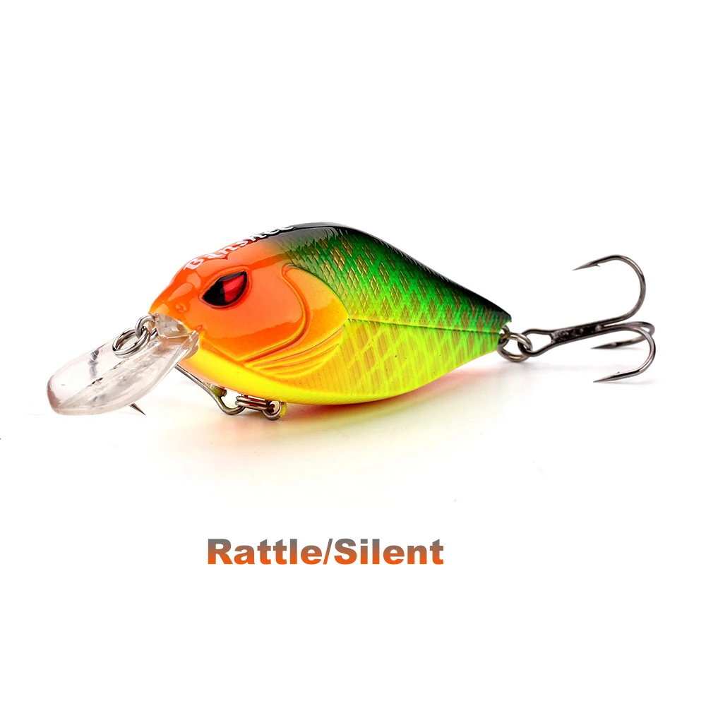Воблер приманка для рыбной ловли 15 г 7 см погремушка тихий кренкбейт приманки в