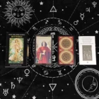 Карты Таро золотые Боттичелли, колода карт Таро с руководством, настольная игра для взрослых, семья, Оракул для гадания судьбы