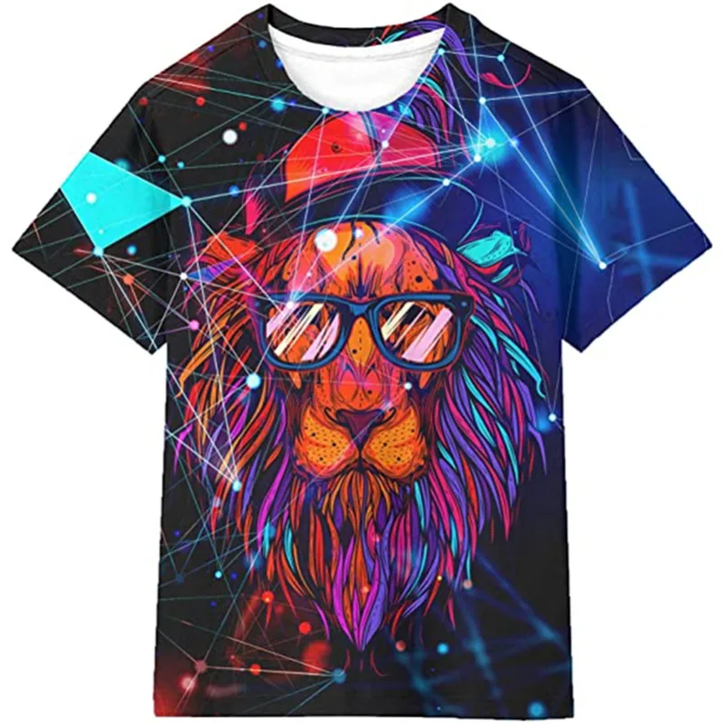 Новая летняя Мягкая футболка с 3D принтом для мужчин и женщин детская модная