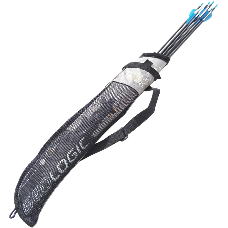 1 шт. держатель для стрельбы из лука со стрелами поясной ремень сумка нейлоновый