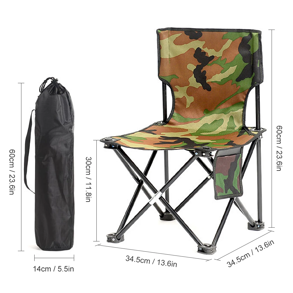 Новый портативный складной стул для рыбалки кемпинга походов пикника