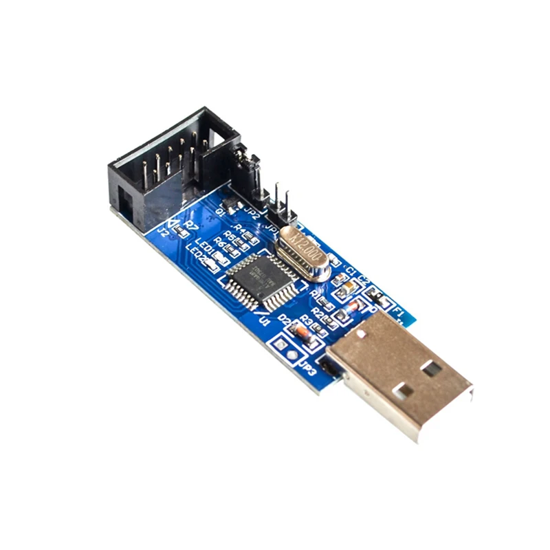 Плата адаптера 10 контактов на 6 + USBASP USBISP AVR программатор USB ATMEGA8 ATMEGA128 ATtiny/CAN/PWM
