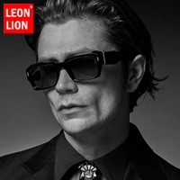 leonlion high quality square sunglasses men fashion luxury brand polygon sun glasses for womenmen retro gafas de sol hombre