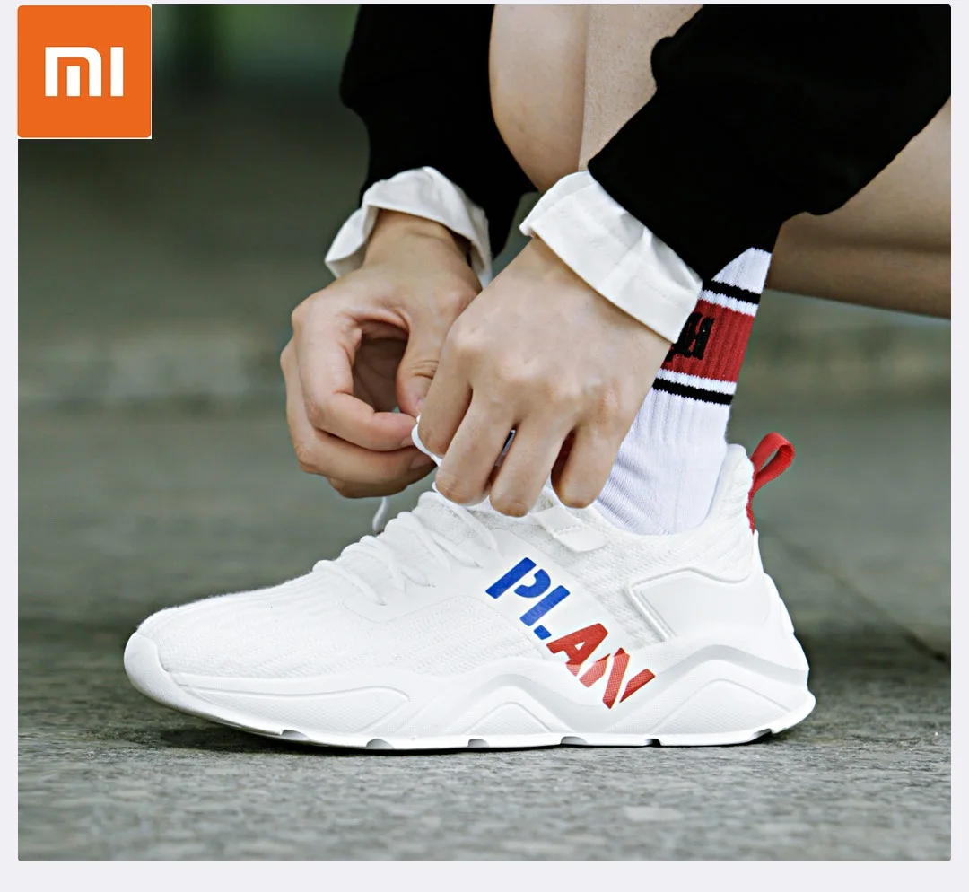 Xiaomi FINE PLAN пара прогулочных кроссовок дышащие Нескользящие амортизационные