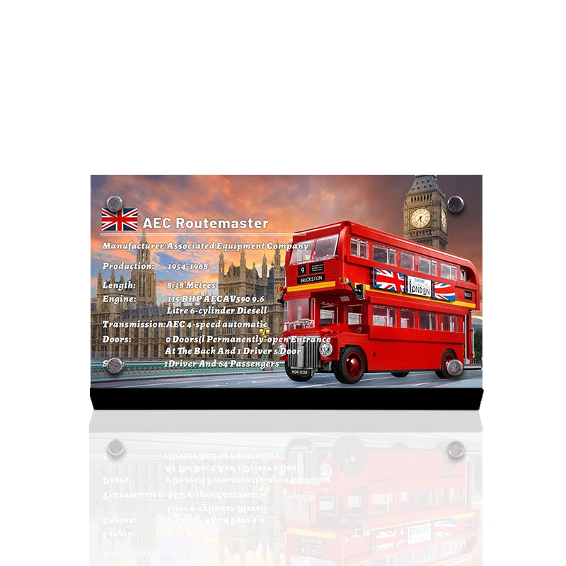 

Acrylic display stand brand for 10258