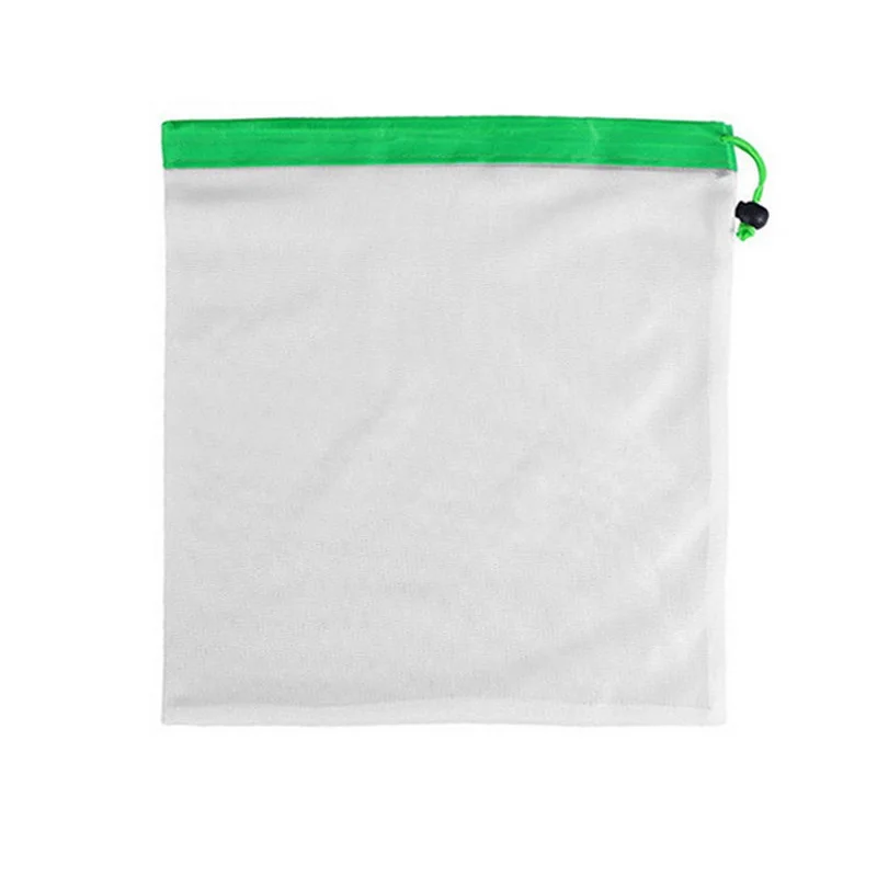 3 шт многоразовые сетчатые мешки для производства моющиеся хранения продуктов