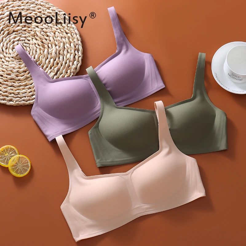 Нижнее белье женское тонкое во французском стиле без косточек 1/2 | Женская одежда