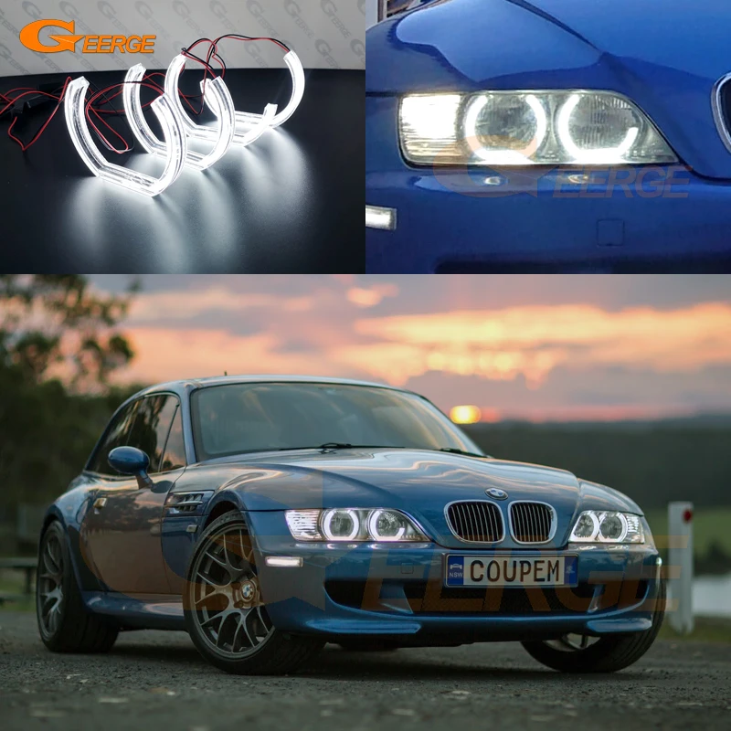 Для BMW Z3 1999 2000 20001 2002 отличный DTM стиль ультра яркий led Ангельские Глазки DRL halo