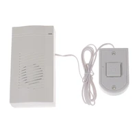 wired doorbell with push button switch home security alarm system door alarm for business home door open battery powered