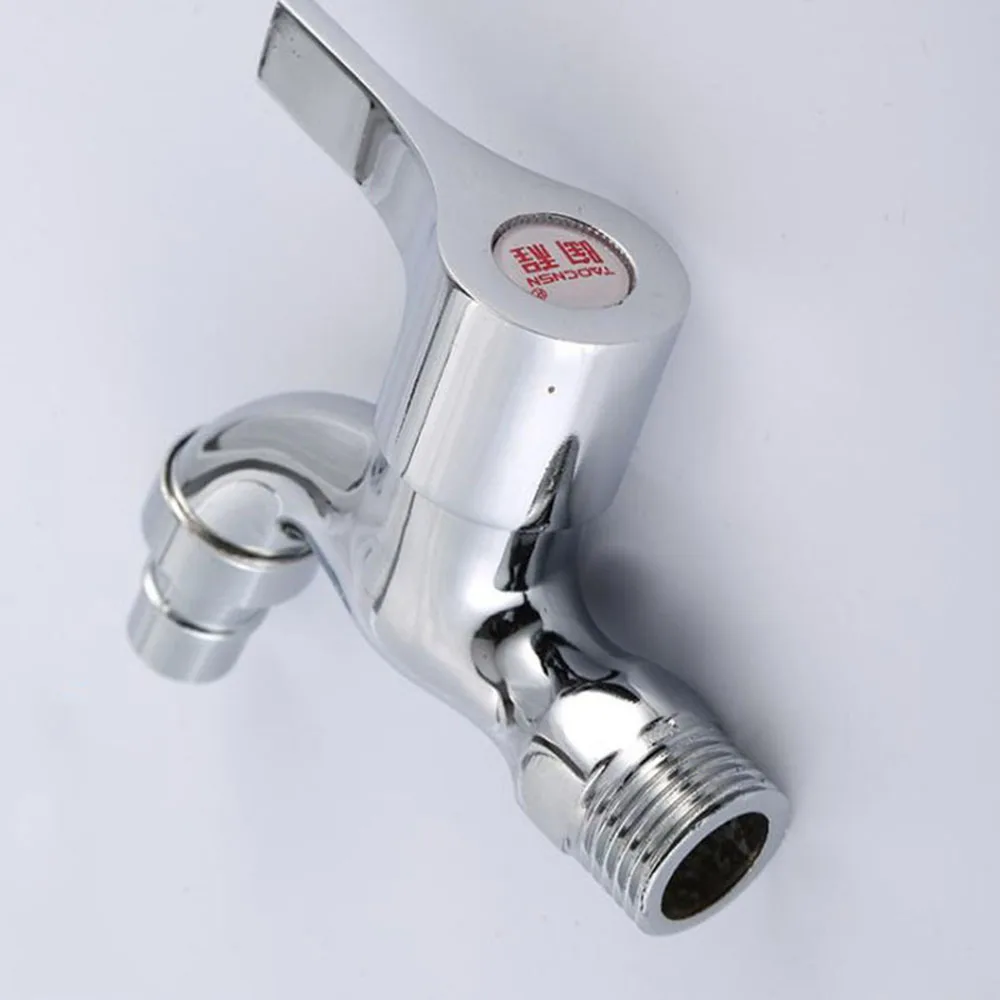 Хромированная стиральная машина смесители для раковины холодной воды