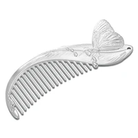 sterling silver comb s999 sterling silver hair comb fantasy butterfly hair ornament design butterfly hair comb