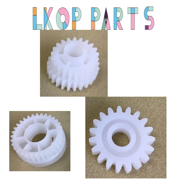 10SETS 40PCS Free Shipping RG5-5663 (19T 19T 21T 32T) Fuser Registration Gear for HP LaserJet 9000 9040 9050 Printer Spare Parts |