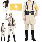 Новинка; Обувь для косплея по аниме атака на Титанов Косплэй костюм Театр версия висящий Zoe Reiner зубных щеток Braun Marco Bodt Жан Кирстейн Eren Jaeger форма парик