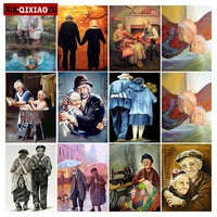 5d diy full squareround diamond painting old couple mosaic cross stitch embroidery craft kit home decoration gift new arrivals