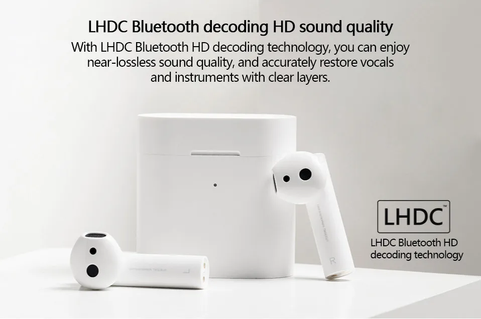 Oringinal Xiao mi Airdots Pro 2 беспроводные наушники TWS mi True Earbuds 2 LHDC Tap стерео управление Dual mi C ENC с mi c Handsfree