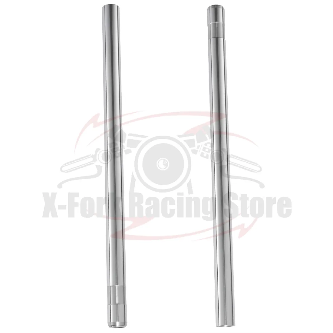 Внутренние трубки передней вилки 1 пара амортизационные серебряные стержни для