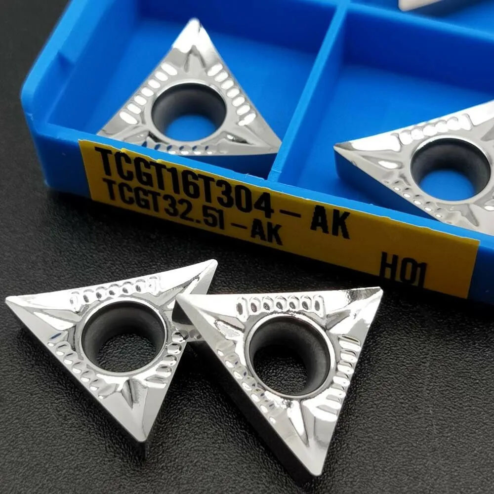 

TCGT16T304-AK H01 TCGT32.51-AK Carbide Inserts Turning Blade TCGT For Aluminum Carbide Insert Turning Insert TCGT For Aluminum
