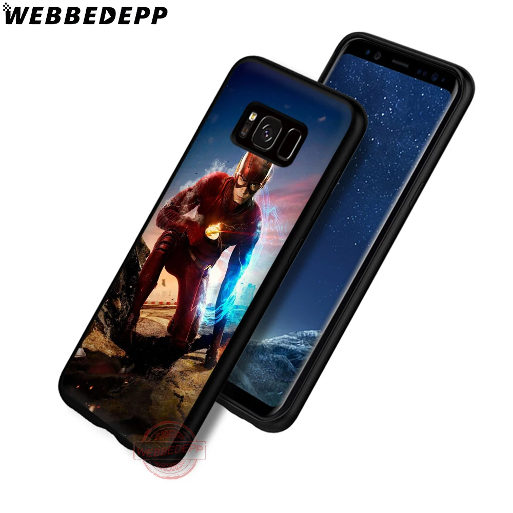 WEBBEDEPP вспышка мягкий чехол для телефона с изображением цветов Samsung S6 S7 край S8 S9 S10