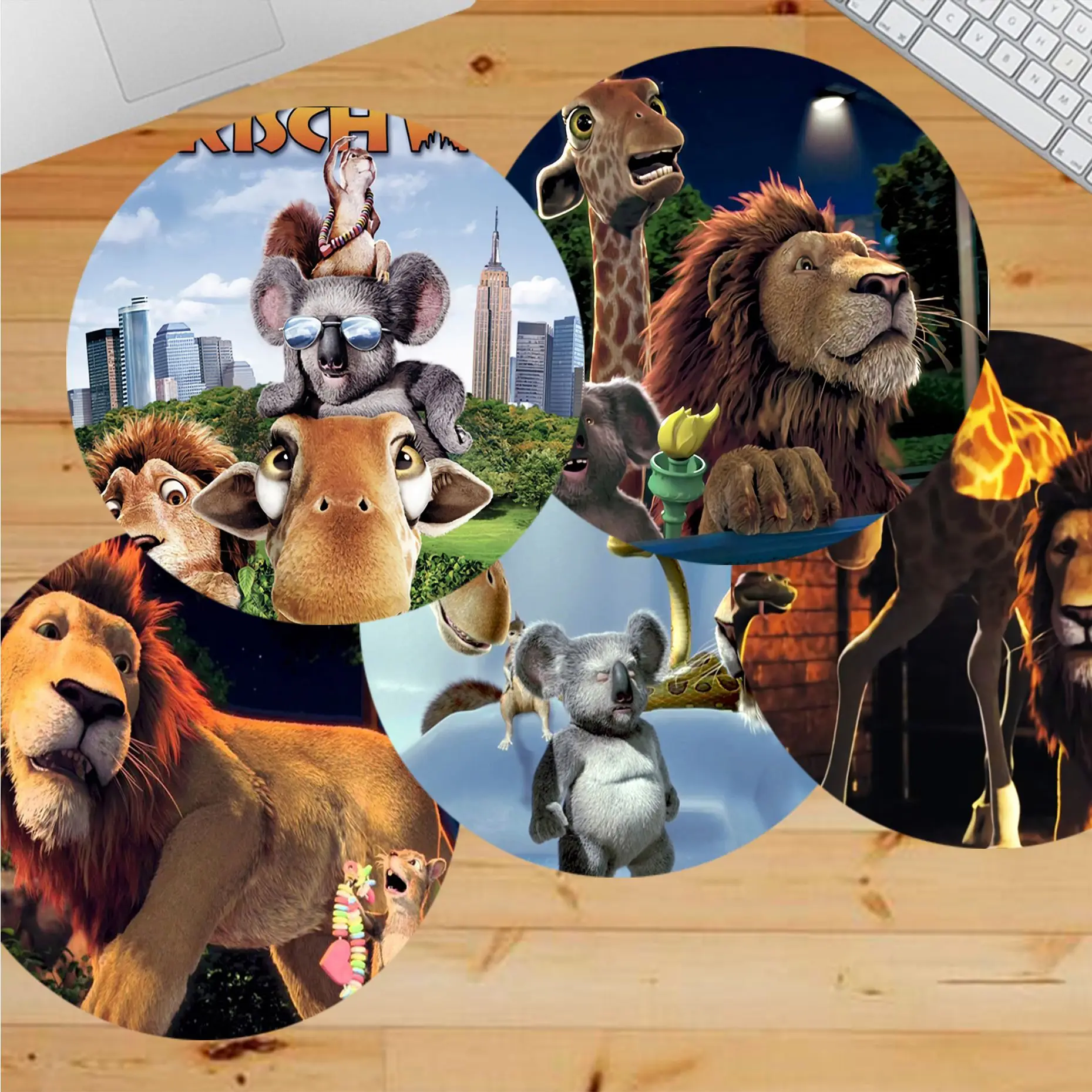 

Мягкий резиновый профессиональный игровой коврик для мыши Disney The Wild, компьютерный Настольный коврик для игр