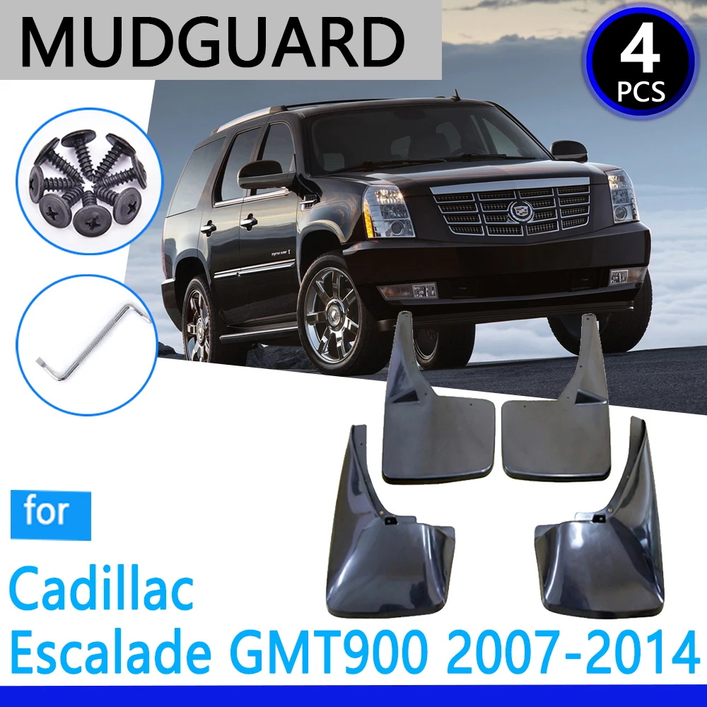 Брызговики для Cadillac Escalade GMT900 2007 ~ 2014 2008 2010 2011 2012 2013 автомобильные аксессуары
