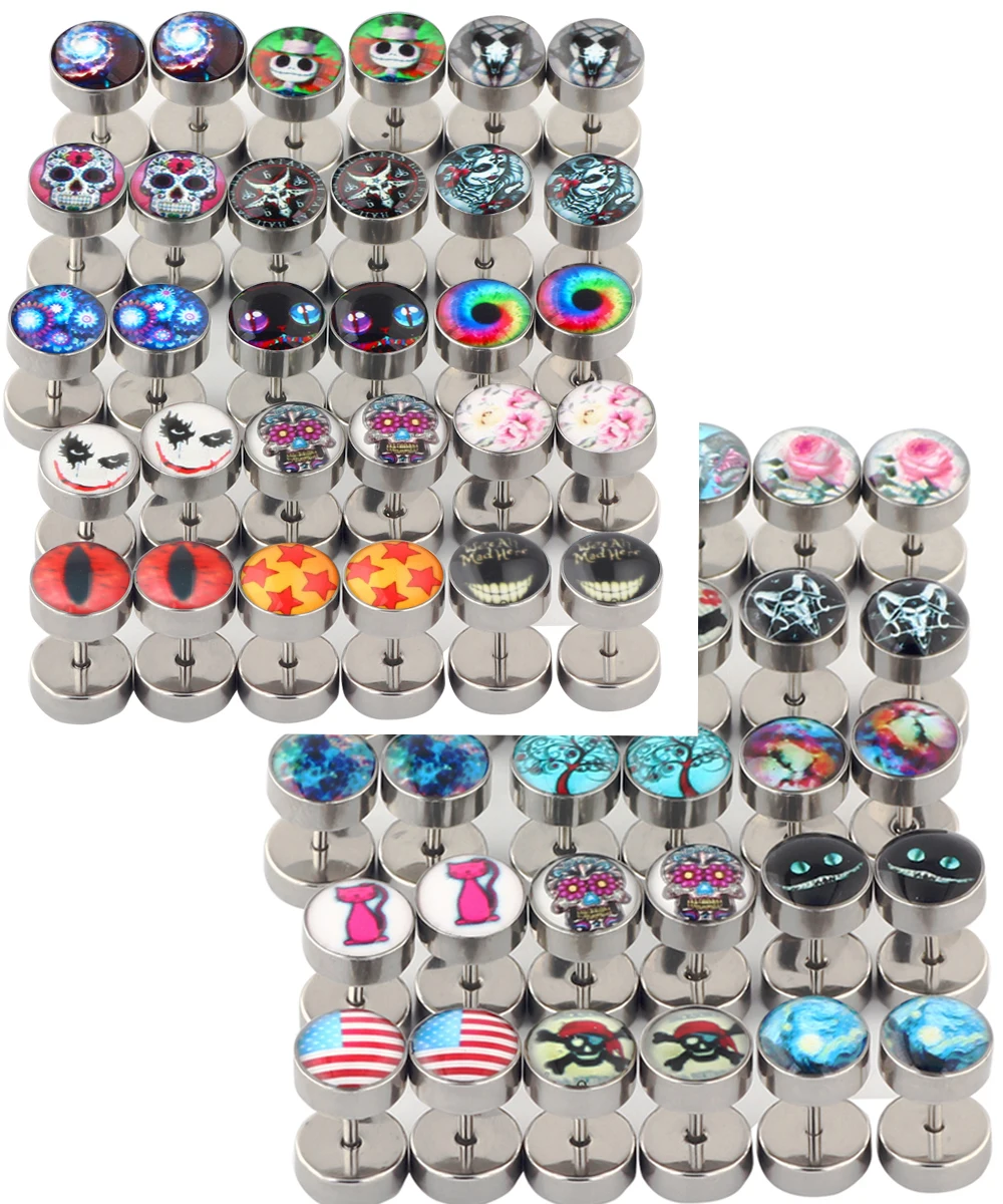 2 шт. конические расширители Для Пирсинга Ушей|Украшения для тела| |