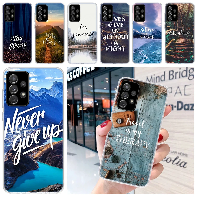 Цитаты в эстетике Tumblr для Samsung Galaxy A52 A53 A12 A13 A22 A23 A32 A33 чехол телефона A72 A73 A02S A03S A42 5G