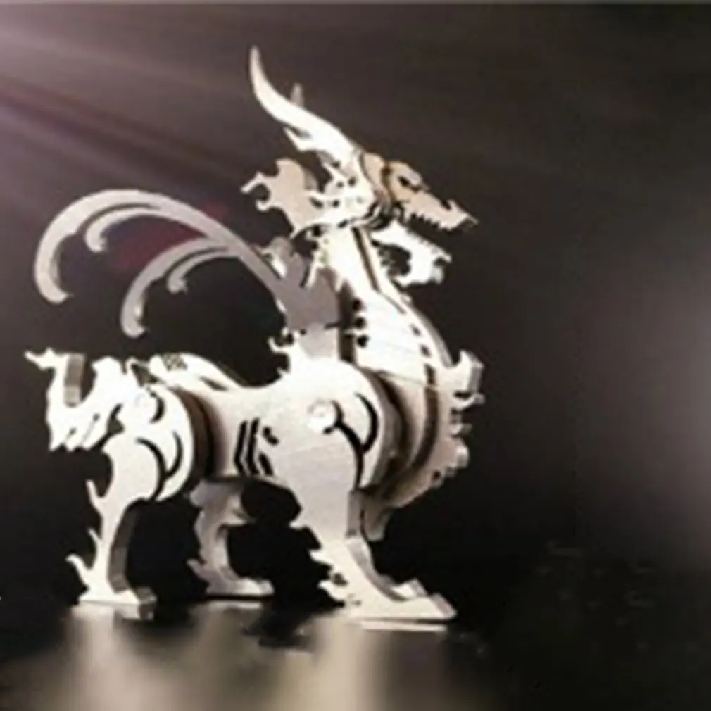 

Металлическая Сборная модель монстра из нержавеющей стали, настольные украшения «сделай сам», креативный подарок, модель «сделай сам»