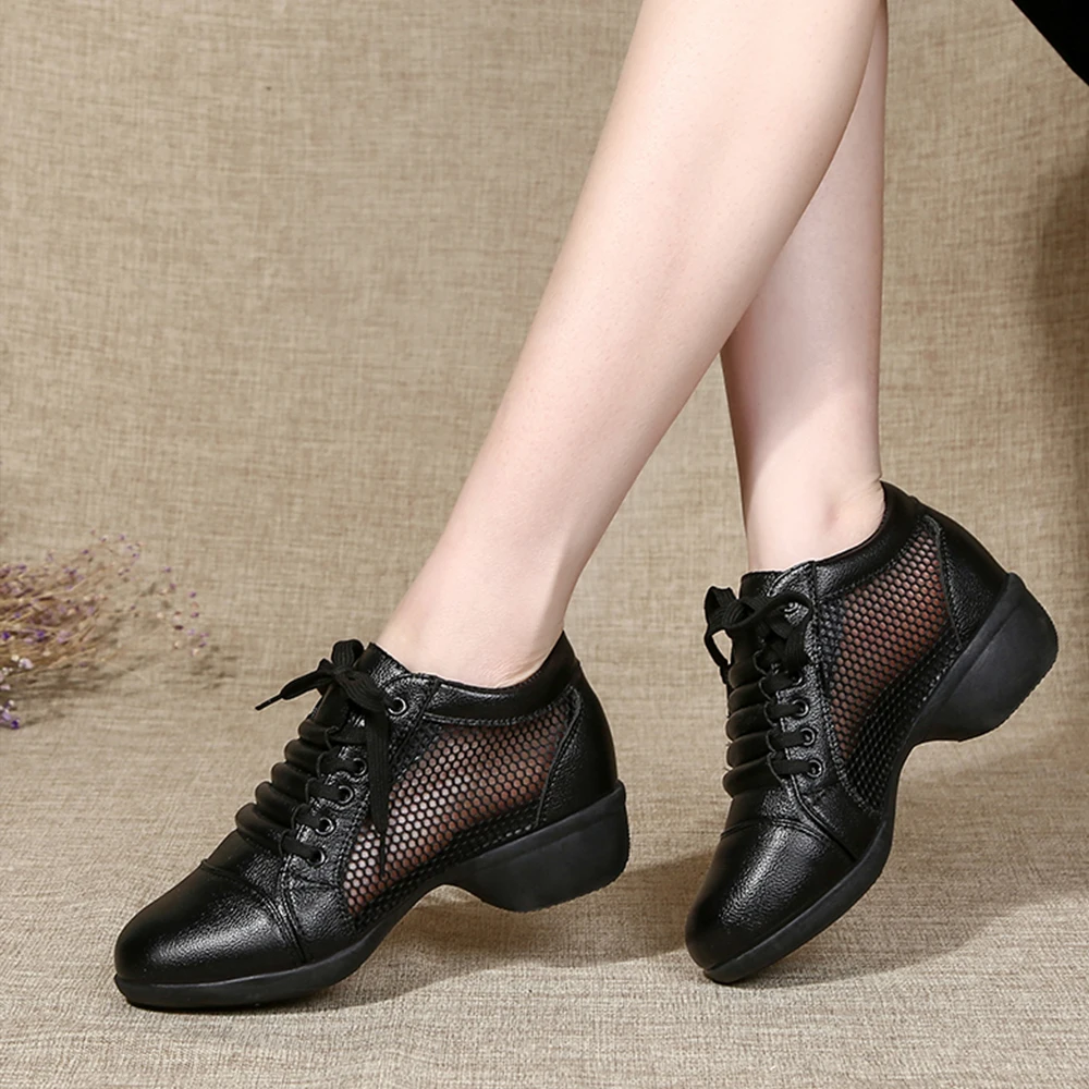 Женские кроссовки для танцев спортивная обувь девушек Обувь бальных Современная