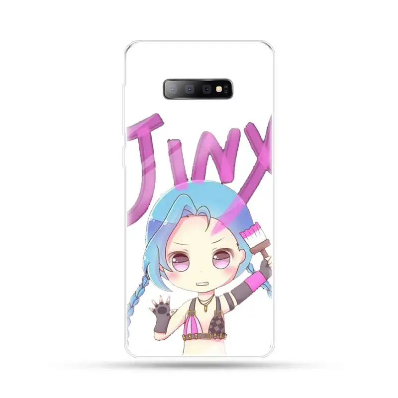 

lol League of Legends Jhin Phone Case For Samsung Galaxy S5 S6 S7 S8 S9 S10 S10e S20 edge plus lite cover funda shell