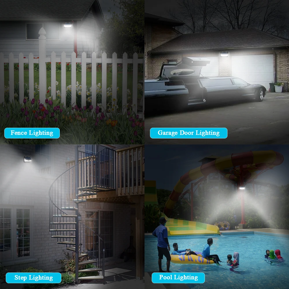 Светодиодные солнечные лампы 68 светодиодный s три режима работы функциональные