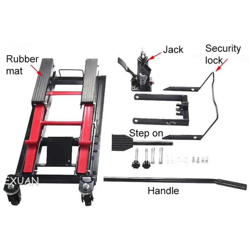 Новая модернизированная подъемная платформа для мотоцикла гидравлический