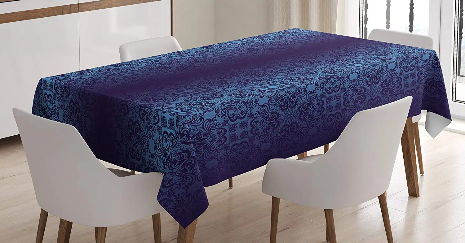 Скатерть в стиле барокко викторианском винтажная Классическая поношенная