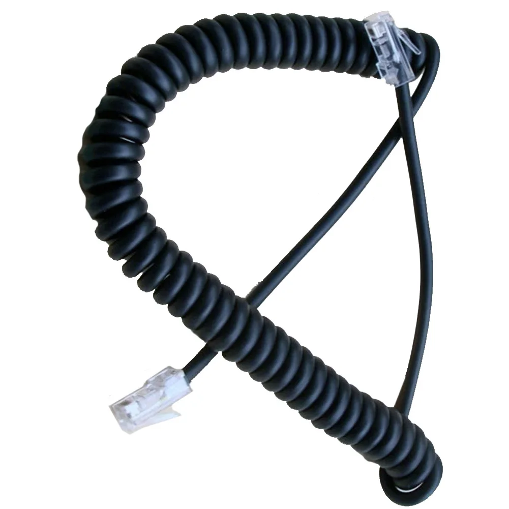 

Microphone Cable For Icom HM-207-s HM-133-v IC-2300H IC-2730A ID-5100A ID-4100A RJ-45 8 Pin To 8 Pin RJ-45
