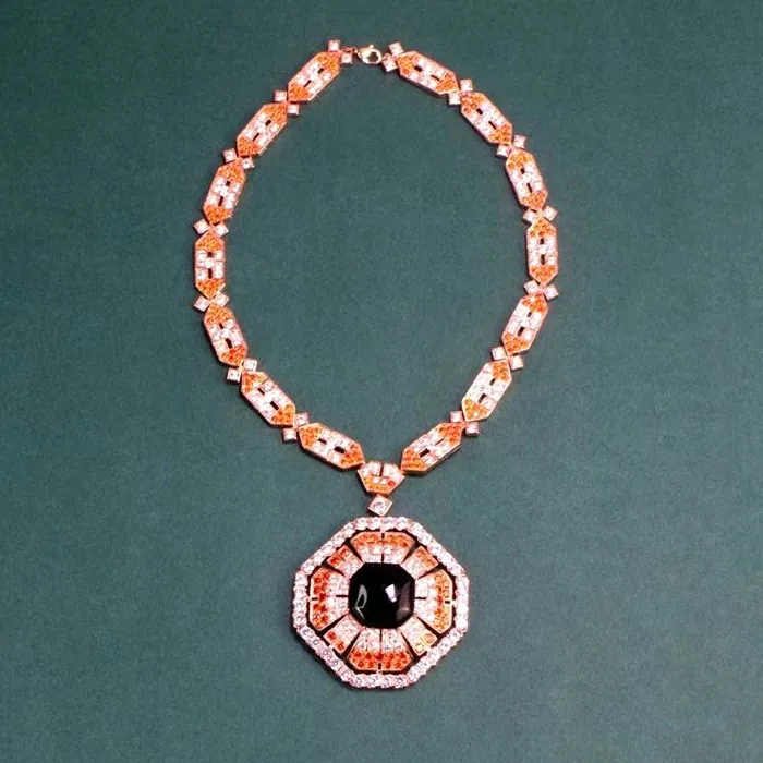 Дизайнерские Модные ювелирные изделия из меди 3A кубического циркония вечерние